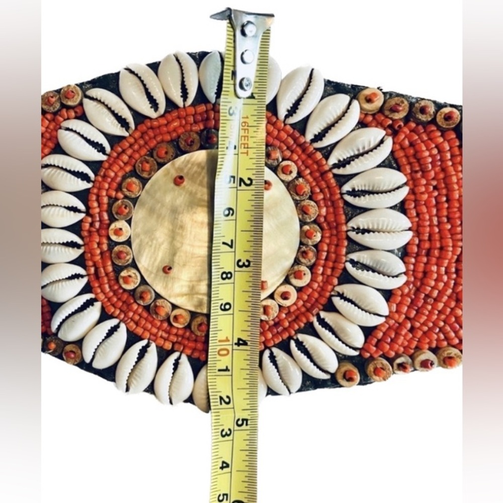 BOHEMIAN ❤️❤️ HANDMADE BEADED WIDE  BELT - Picture 8 of 9